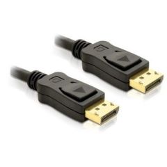 Delock cable Displayport M/M 1m gold