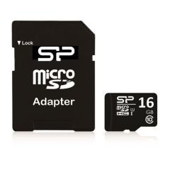 Silicon Power 16 GB, MicroSDHC, Flash memory class 10, SD