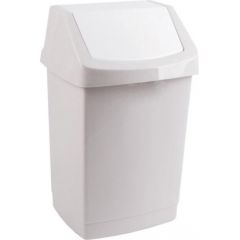 Atkritumu tvertne ar šūpoļveida vāku, 50 L, marmora krāsā Atkritumu tvertnes