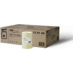 Papīrs slaucīšanai TORK Basic, 1 sl., 20.5 cm x 115 m, dzeltenā krāsā