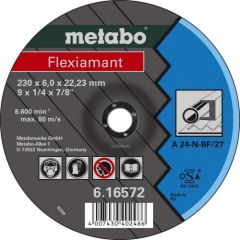 Slīpdisks metālam 125x6,0mm, Metabo