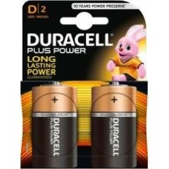 Duracell D2 Basic Alkaline 2 pack