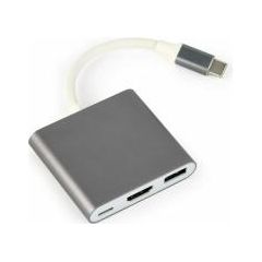 Gembird USB type-C multi-adapter (USB type C; USB 3.0, HDMI)