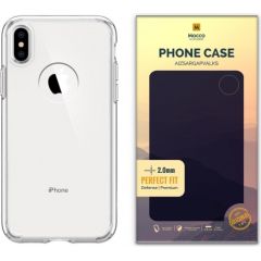Mocco Original Clear Case 2mm Aizmugurējais Silikona Apvalks Priekš Apple iPhone X / XS Caurspīdīgs (EU Blister)