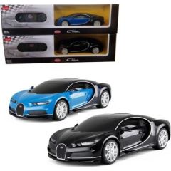 RASTAR R/C 1:24 Bugatti Chiron ar pulti vadāms auto, dažādas, 76100 Radio vadāmās rotaļlietas (RC)