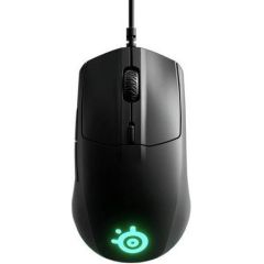 SteelSeries Rival 3 Gaming Mouse, Wired, Black