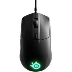 SteelSeries Rival 3 Gaming Mouse, Wired, Black