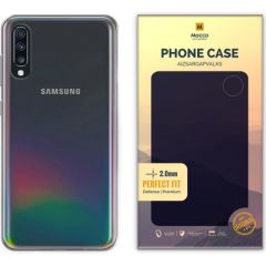 Mocco Original Clear Case 2mm Aizmugurējais Silikona Apvalks Priekš Samsung / A307 / A507 Galaxy / A30s / A50s Caurspīdīgs (EU Blister) Neoriģinālie Maciņi