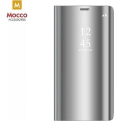 Mocco Clear View Cover Case Grāmatveida Maks Telefonam Xiaomi Redmi 8 Sudraba