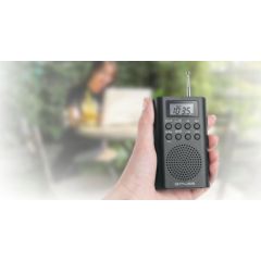 Muse Pocket radio M-03R Radio, Radio pulksteņi