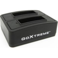 GoXtreme Dual charger f. batt R-WiFi,Enduro,Disc,Pio 01491