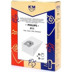 K&M Oдноразовые мешки для пылесосов PHILIPS Oslo (4шт)
