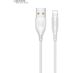 Usams US-SJ266 U18 Flexi PVC Универсальный Lightning на USB Кабель Данных и Заряда 2А с Круглым коннектором Белый Дата USB-кабели
