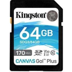 MEMORY SDXC 64GB UHS-I/SDG3/64GB KINGSTON