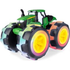 JOHN DEERE toy tractor with lightning wheels, 46644
