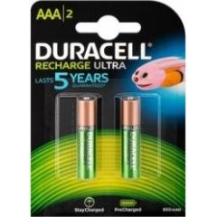 Duracell HR03 AAA Batteries - 2 Pack Baterijas un akumulatori