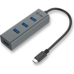 I-TEC USB C Metal HUB 4 Port passive