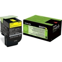 Lexmark 80x Yellow Toner Cartridge Extra High Corporate for CX31, CX41, CX51 Lexmark Tintes printeru izejmateriāli