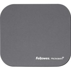 MOUSE PAD MICROBAN/SILVER 5934005 FELLOWES