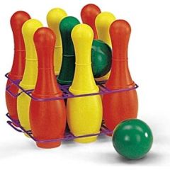 Rolly Toys Bērnu ķegļi boulings 9 ķegli un 2 bumbas 261550