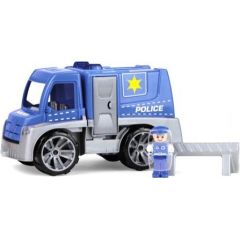 Lena Policijas mašīna ar cilvēciņu un barjeru Truxx 29 cm Čehija L04455 kastē