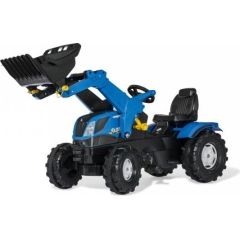 Rolly Toys Traktors ar pedāļiem ar kausu rollyFarmtrac New Holland (3 - 8 gadiem ) Vācija 611256