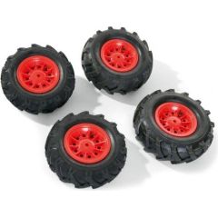 Rolly Toys Колеса с резиновыми надувными шинами для тракторов rollyTrac Air Tyres 4 gab. 409587 Германия