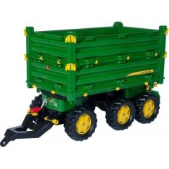 Rolly Toys Piekabe traktoriem rollyMulti Trailer John Deere (3 - 10 gadiem) 125043