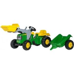 Rolly Toys Pedāļu traktors ar kausu  un piekabi John Deere 023110 (2,5-5 gadiem) Vācija