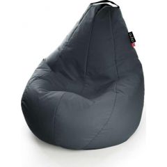 Qubo Comfort 120 Graphite Pop Augstas kvalitātes krēsls Bean Bag