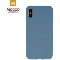 Mocco Ultra Slim Soft Matte 0.3 mm Matēts Silikona Apvalks Priekš Apple iPhone 11 Pro Gaiši Zils Neoriģinālie Maciņi