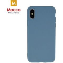 Mocco Ultra Slim Soft Matte 0.3 mm Матовый Силиконовый чехол для Huawei P40 Светло Синий