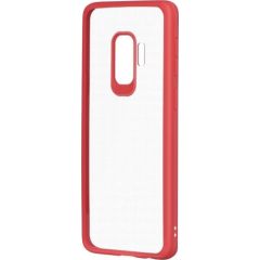 Devia Pure Style Силиконовый Чехол для Samsung G960 Galaxy S9 Прозрачный - Красный