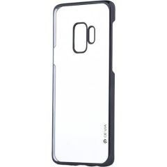 Devia Glitter Soft Силиконовый Чехол для Samsung G960 Galaxy S9 Прозрачный - Черный