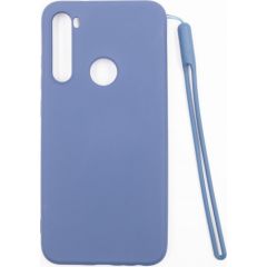 Evelatus  
       Xiaomi  
       Redmi Note 8 Soft Touch Silicone Case with Strap 
     Dark Blue Neoriģinālie Maciņi