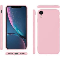 Evelatus  
       Apple  
       iPhone XR Soft Touch Silicone 
     Light Pink Neoriģinālie Maciņi
