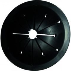 Elleci PPT90010  Splashguard Black,  removable and washable (including in dishwasher) for Waste disposers
