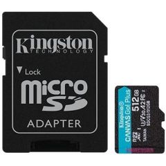 Kingston Canvas Go! Plus 512GB microSDXC UHS-I U3 A2 Class10 V30
