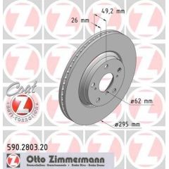 Zimmermann Bremžu disks 590.2803.20
