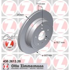 Zimmermann Bremžu disks 430.2613.20