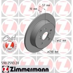 Zimmermann Bremžu disks 590.2593.20