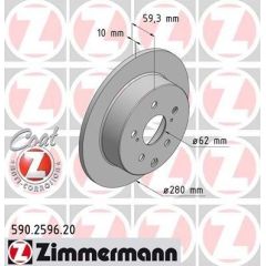 Zimmermann Bremžu disks 590.2596.20