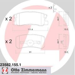 Zimmermann Bremžu kluči 23582.155.1