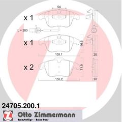 Zimmermann Bremžu kluči 24705.200.1