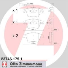 Zimmermann Bremžu kluči 23746.175.1