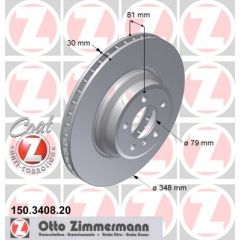 Zimmermann Bremžu disks 150.3408.20