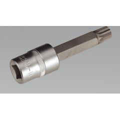 Sealey Tools Spline Socket Bit M14 Long 1/2 Sq Drive AK5531 AK5531