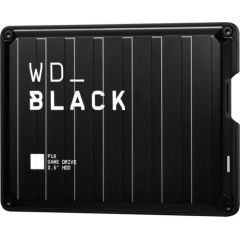 External HDD|WESTERN DIGITAL|P10 Game Drive|5TB|USB 3.2|Colour Black|WDBA5G0050BBK-WESN