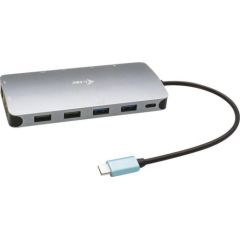I-TEC USB-C Metal Nano Dock 3xDisplay+PD
