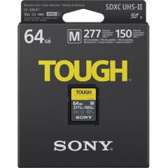Sony карта памяти SDXC 64GB M Tough UHS-II C10 U3 V60